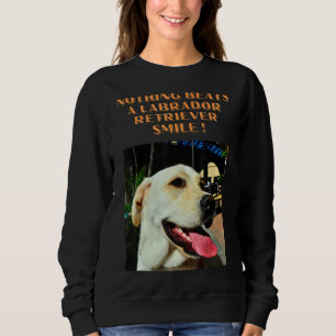Sudadera Nada puede vencer a una sonrisa de Labrador