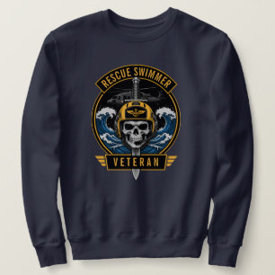 Sudadera Nadador de Rescate Veterano Militar