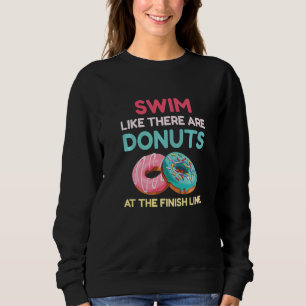 Sudadera Nadadora Natación Donut Entrenadores De Natación