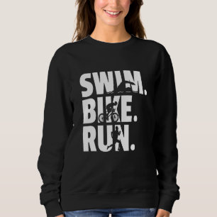 Sudadera Nadar Bicicleta Correr Gráfico Correr Natación Cic