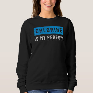 Sudadera Nadar Con Chlorine De Amante Es Mi Perfume Swi