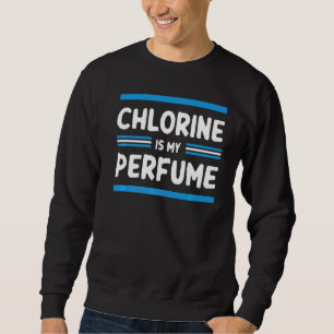 Sudadera Nadar Con Chlorine De Amante Es Mi Perfume Swi