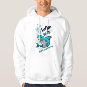 Sudadera nadar con tiburones
