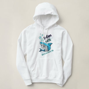 Sudadera nadar con tiburones