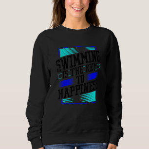 Sudadera Nadar Es La Clave Para La Felicidad Equipo De Nata