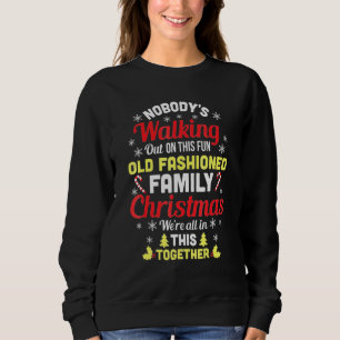 Sudadera Nadie se va con este divertido y viejo Cristo de f