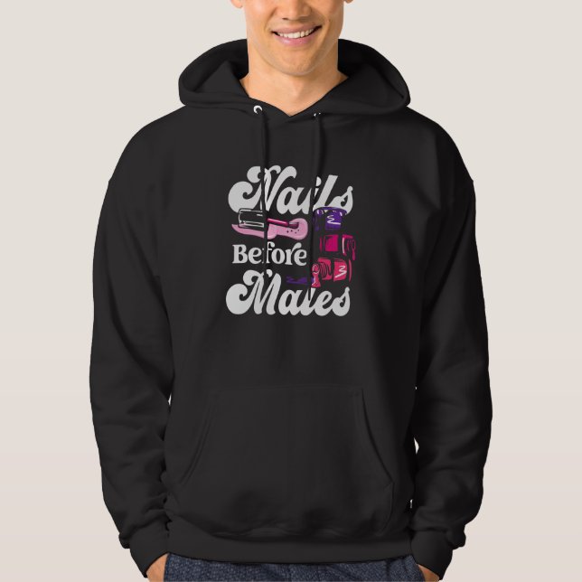 Sudadera Nail Tech Work Uniforme Polaco 2 (Anverso)