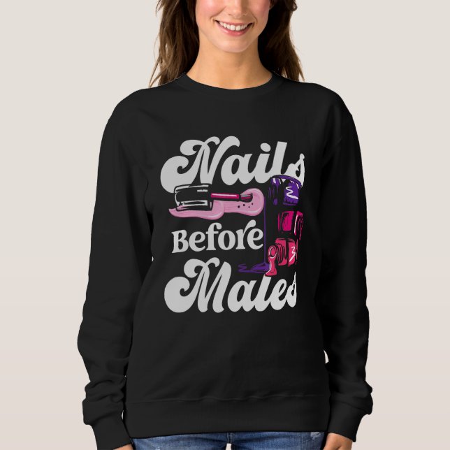 Sudadera Nail Tech Work Uniforme Polaco 2 (Anverso)