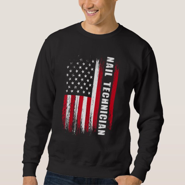 Sudadera Nail Technician Nail Tech Artist Manicurist 13 (Anverso)