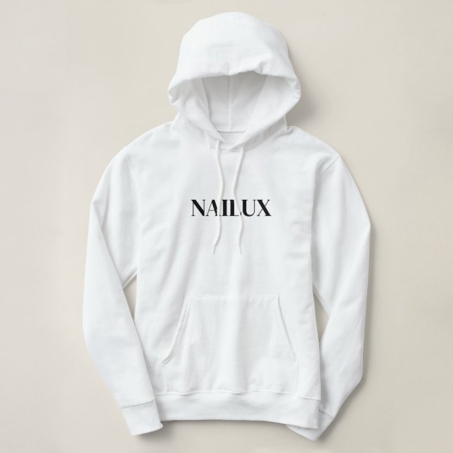 Sudadera NaiLux Hoodie (Diseño del anverso)