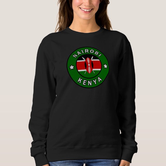 Sudadera Nairobi Kenia (Anverso)