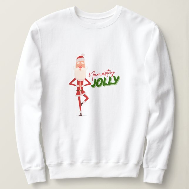 Sudadera Namastay Jolly (Anverso del diseño)