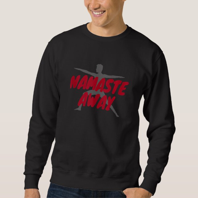 Sudadera Namaste Away (Anverso)