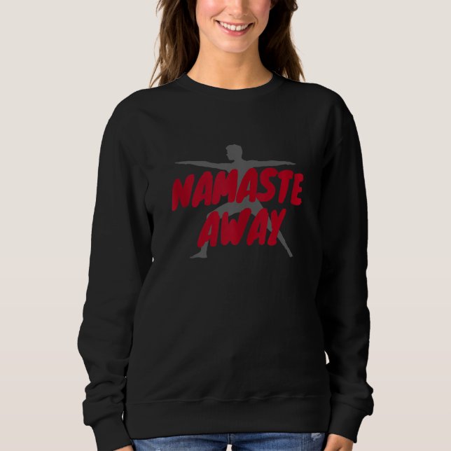 Sudadera Namaste Away (Anverso)