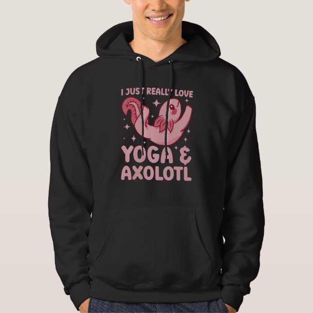 Sudadera Namaste Meditation Fitness I Just Really Love Yoga (Anverso)