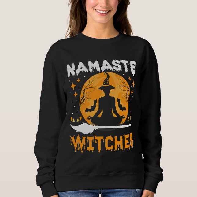 Sudadera Namaste Witches (Anverso)