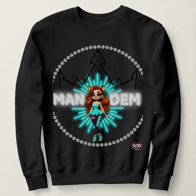 Sudadera Nana - Colección Mandem -SVBK- SILVERBCK (Anverso del diseño)