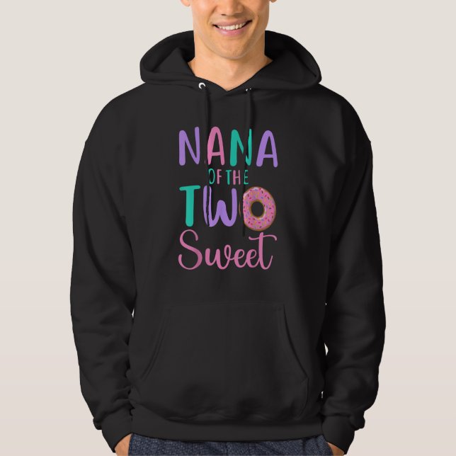 Sudadera Nana de los dos dulces Chicas de cumpleaños (Anverso)
