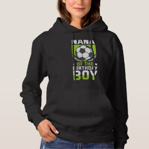 Sudadera Nana Del Birthday Boy Soccer Player Bday Team P