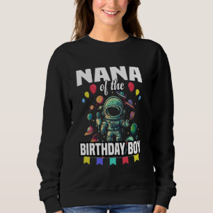 Sudadera Nana del espacio de los astronautas de cumpleaños