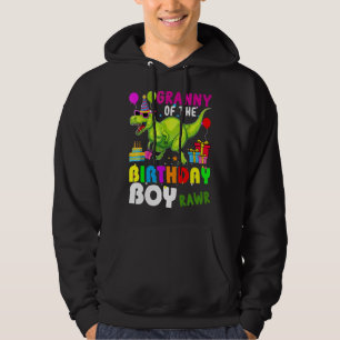 Sudadera Nana Del Nacimiento Niño Rawr Dinosaur Birthday P