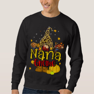 Sudadera Nana gnome Fall Y'Gnome Pumpkin Spice Thanksgi