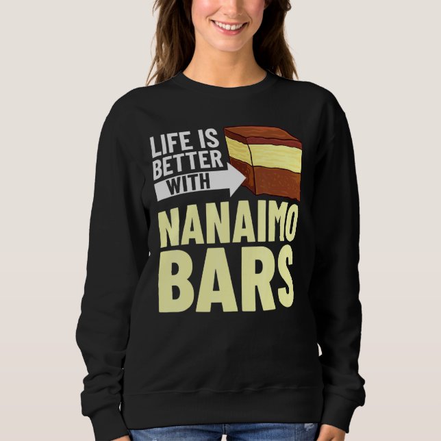 Sudadera Nanaimo Bar Canada Mix Postre canadiense (Anverso)