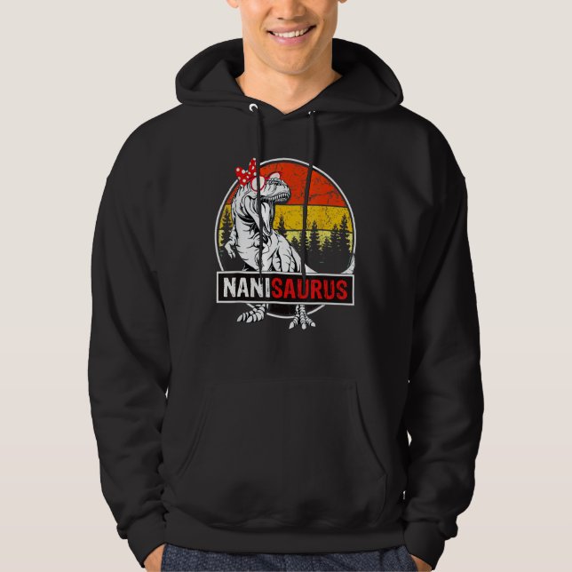 Sudadera Nanisaurus Rex Dinosaur Nani Saurus Fami (Anverso)