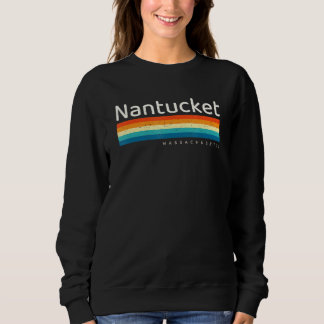 Sudadera Nantucket MAMÁES Massachusetts Retro Design