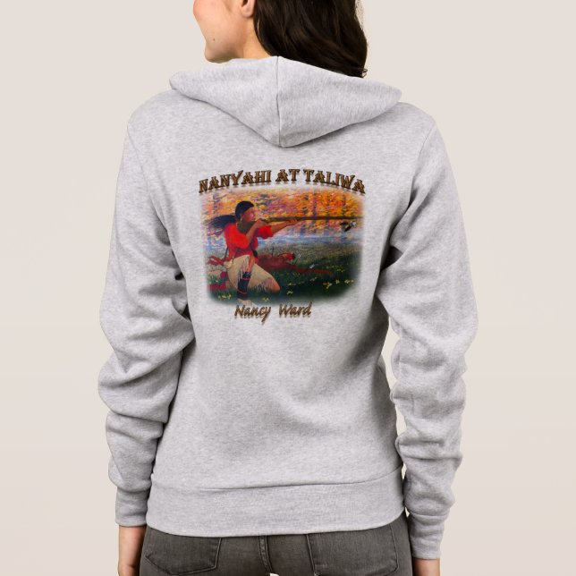 Sudadera Nanyahi y la leyenda de Nancy Ward (Reverso)