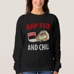 Sudadera Nap Flix Y Chill Slots Para Napper