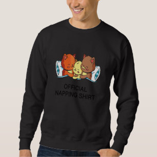 Sudadera Nap oficial de la cama para familias gatos