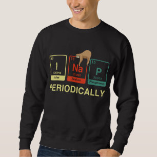 Sudadera Nap Periódicamente Sloth Animal Science