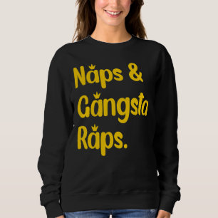 Sudadera Napas Y Gangsta Rapta Con Ventilador De La Música 