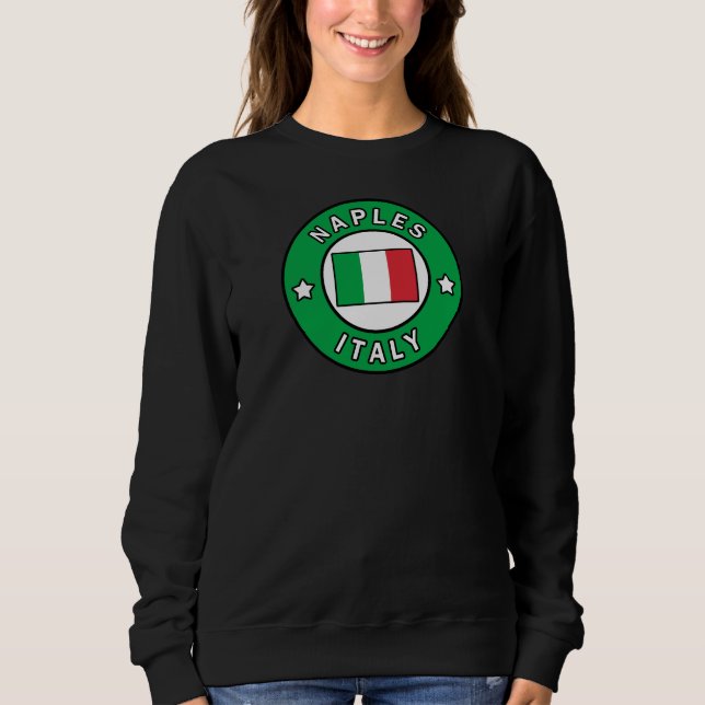 Sudadera Nápoles Italia (Anverso)