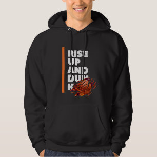 Sudadera Naranja Blanco Levantarse Y Despedazar Camisas