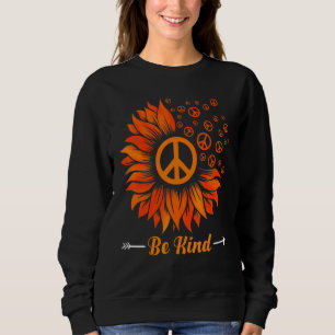 Sudadera Naranja del Día de la Unidad Girasol Sea Amable An