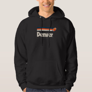 Sudadera Naranja del equipo de fútbol de Retro Denver Co