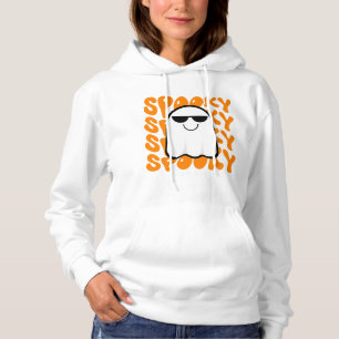 Sudadera Naranja negro Spooky Halloween