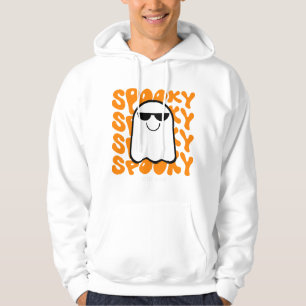 Sudadera Naranja negro Spooky Halloween