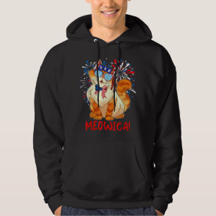 Sudadera Naranja Tabby Gangsta Cat Tattoos Bandana 4 de jul