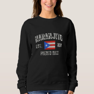 Sudadera Naranjito Puerto Rico Est 1824, Puerto Rico
