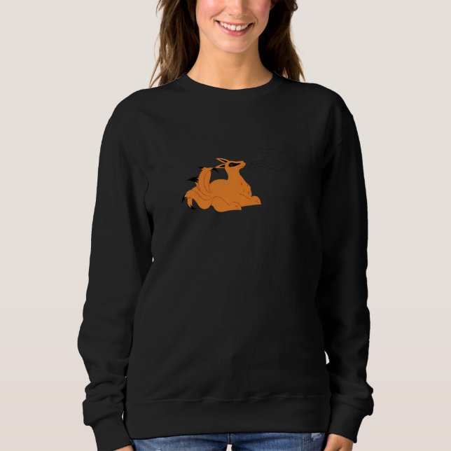 Sudadera NaruSasu I SasuNaru kitsune fox and sun symbol han (Anverso)