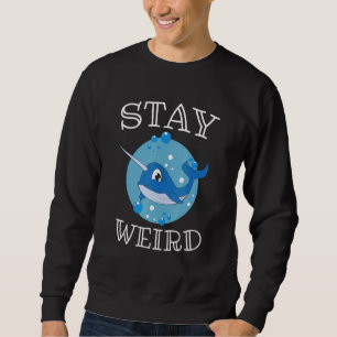 Sudadera Narwhal Unicorn Permanece Raro Niño Chica De Balle