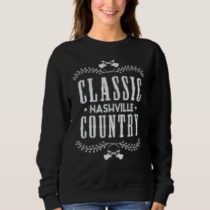 Sudadera Nashville Classic Country Music Tennessee Guitar P