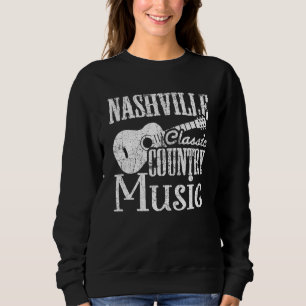 Sudadera Nashville Classic Country Music Tennessee Guitar P