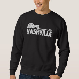 Sudadera Nashville Tennessee Country Music Retro Guitar Pl