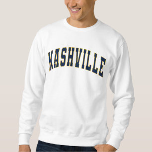 Sudadera Nashville Tennessee Vintage Varsity College Style