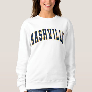 Sudadera Nashville Tennessee Vintage Varsity College Style 
