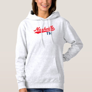 Sudadera Nashville TN Swoosh Script Design - Retro
